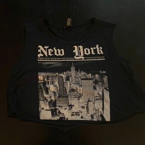 New York Crop Top